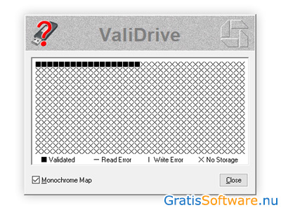 ValiDrive screenshot